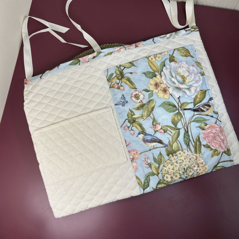 Handmade Walker Side Bag Multi Pocket Storage Pouch for Folding Walker